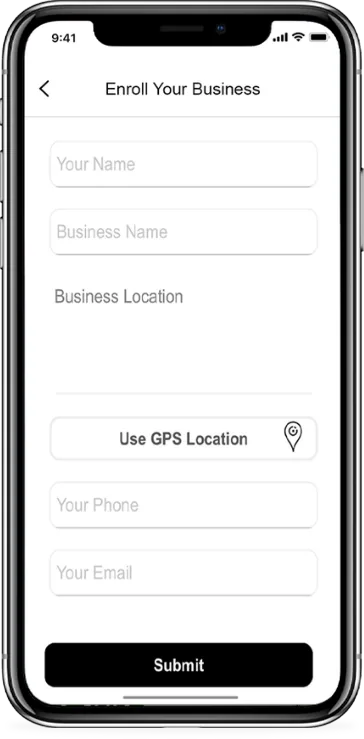 Forms app screen