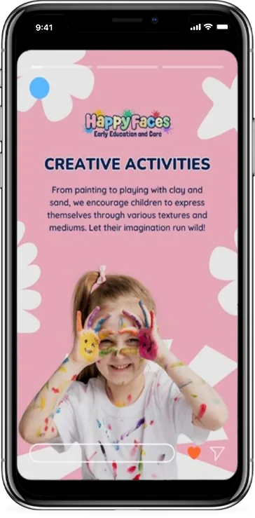 Instagram story design 1